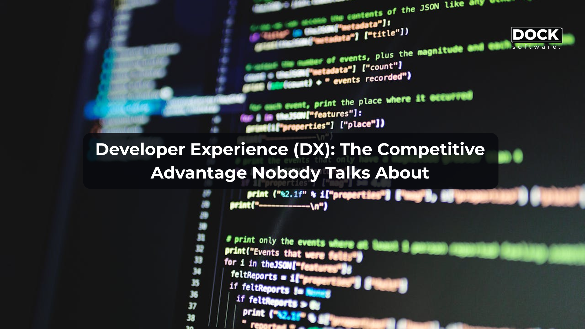 Developer Experience (DX): The Competitive Advantage Nobody Talks About