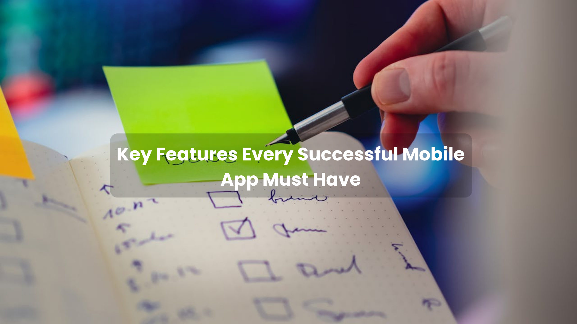 Key Features Every Successful Mobile App Must Have