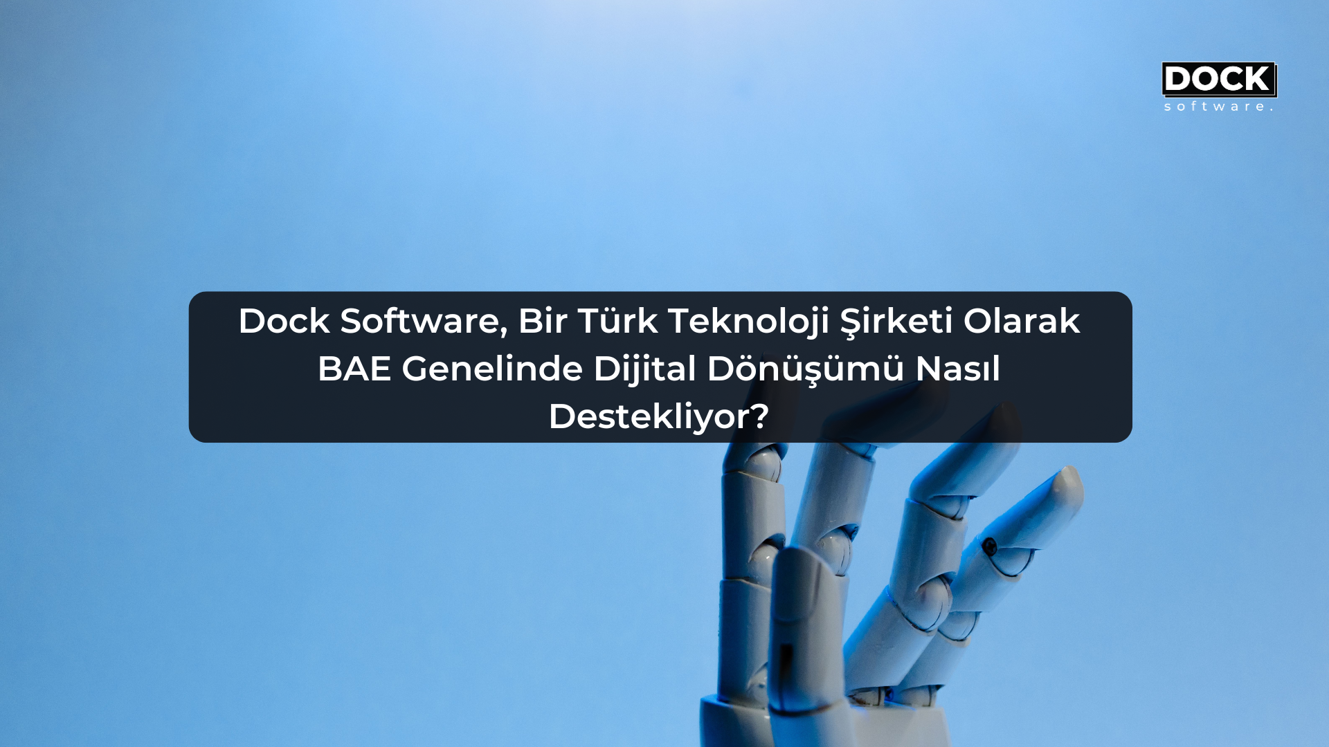 Dock Software, Bir Türk Teknoloji Şirketi Olarak BAE Genelinde Dijital Dönüşümü Nasıl Destekliyor?