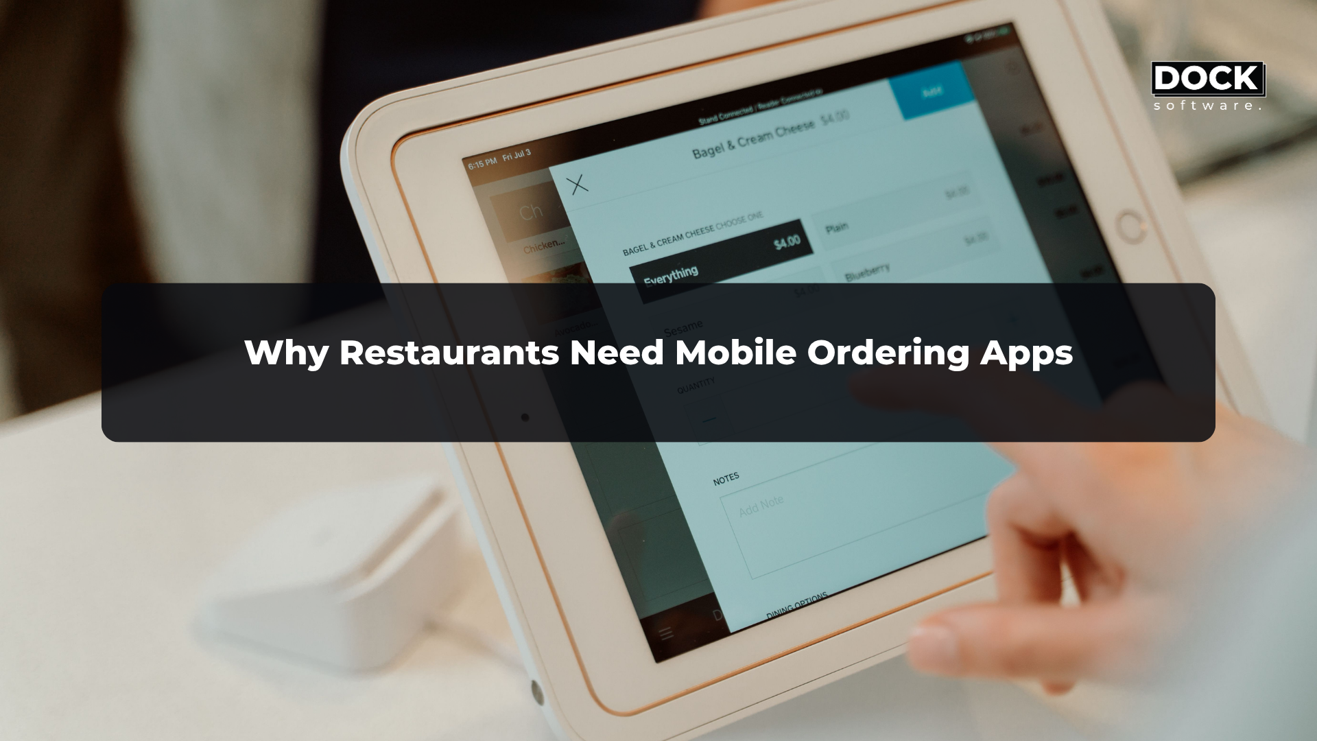Why Restaurants Need Mobile Ordering Apps