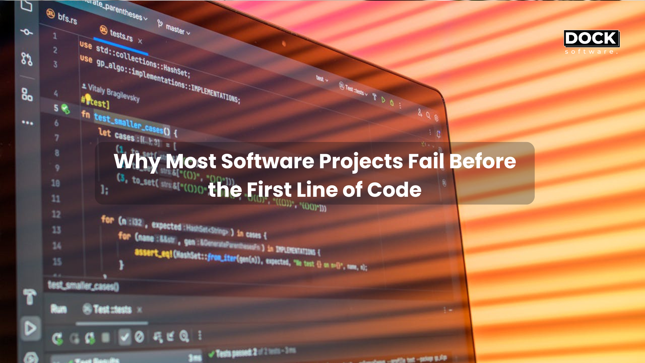 Why Most Software Projects Fail Before the First Line of Code
