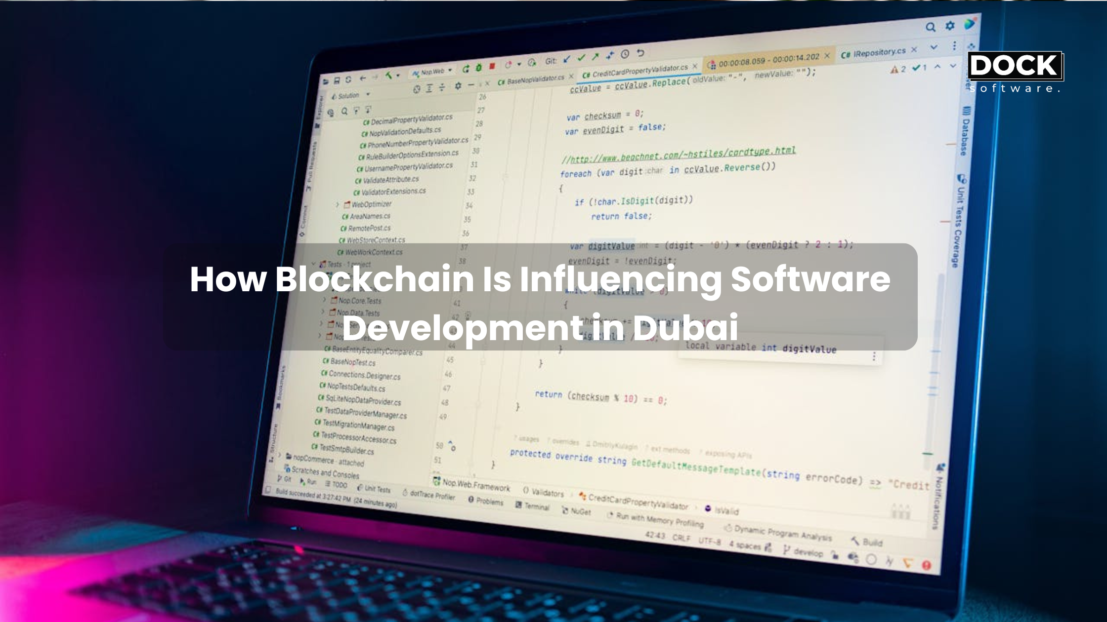 How Blockchain Is Influencing Software Development in Dubai