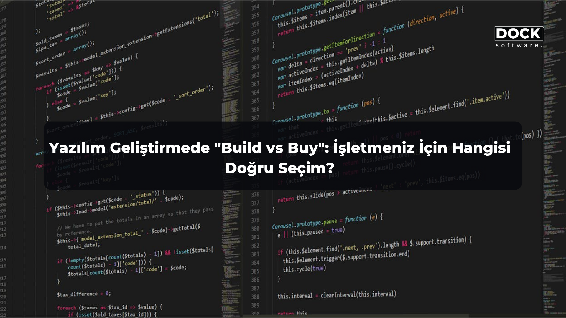 Yazılım Geliştirmede "Build vs Buy": İşletmeniz İçin Hangisi Doğru Seçim?
