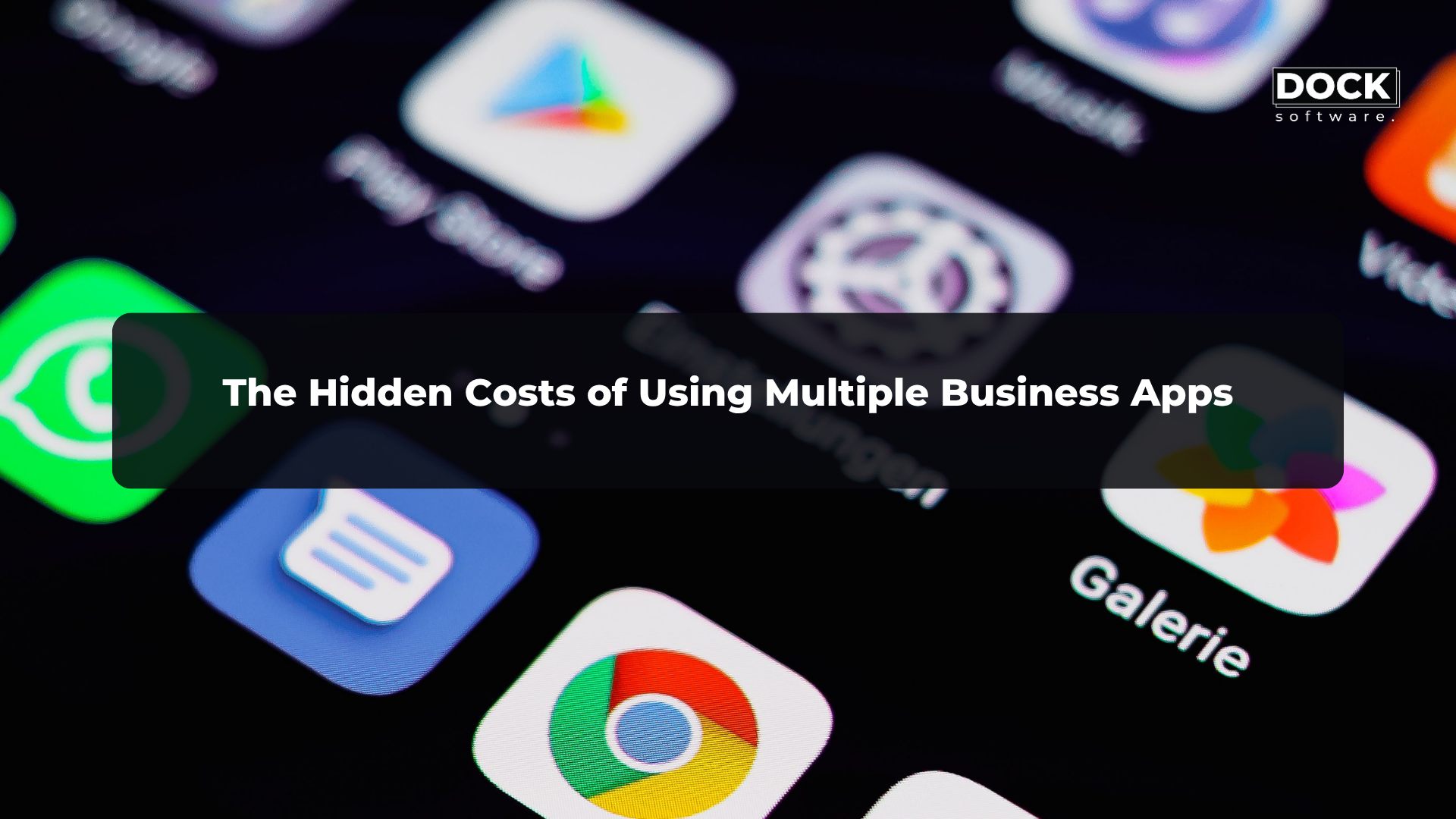 The Hidden Costs of Using Multiple Business Apps